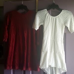 Girls lace dresses